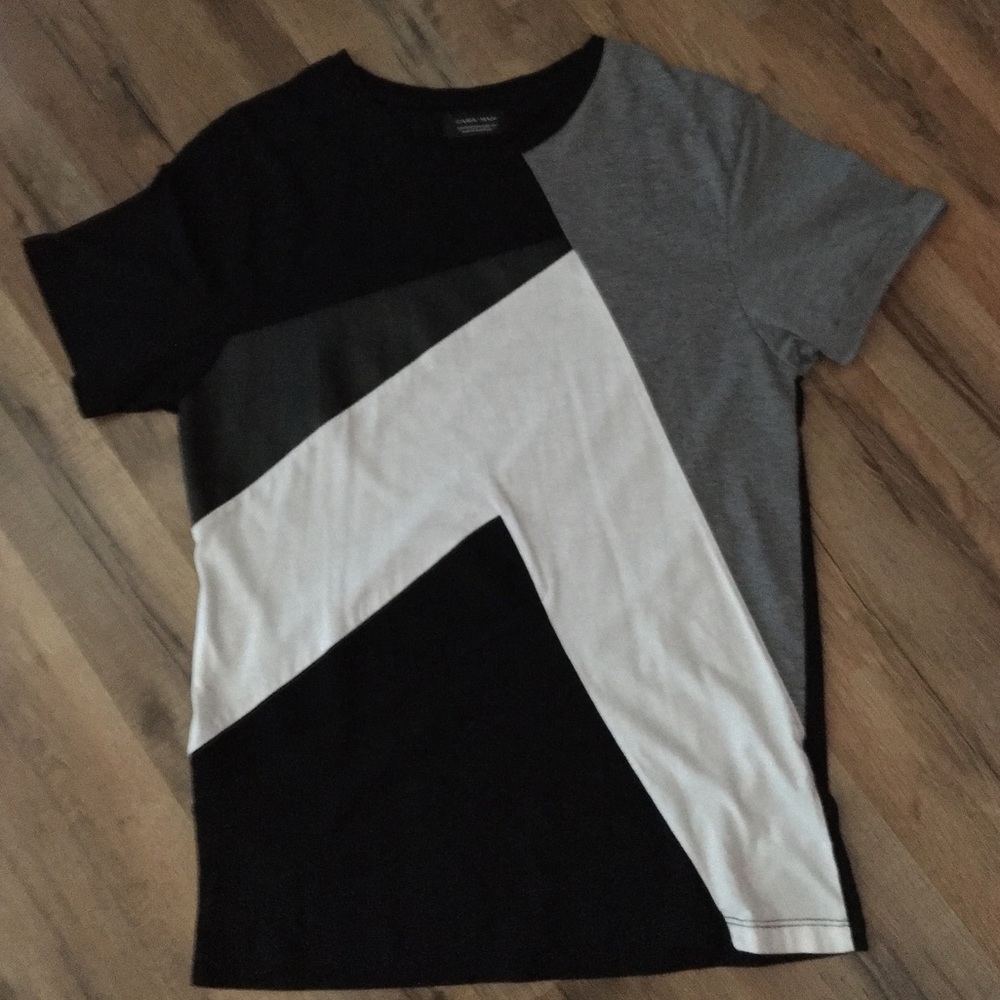 Zara Black/White T-shirt